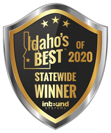 Idaho's Best of 2020 Statewide Winner logo