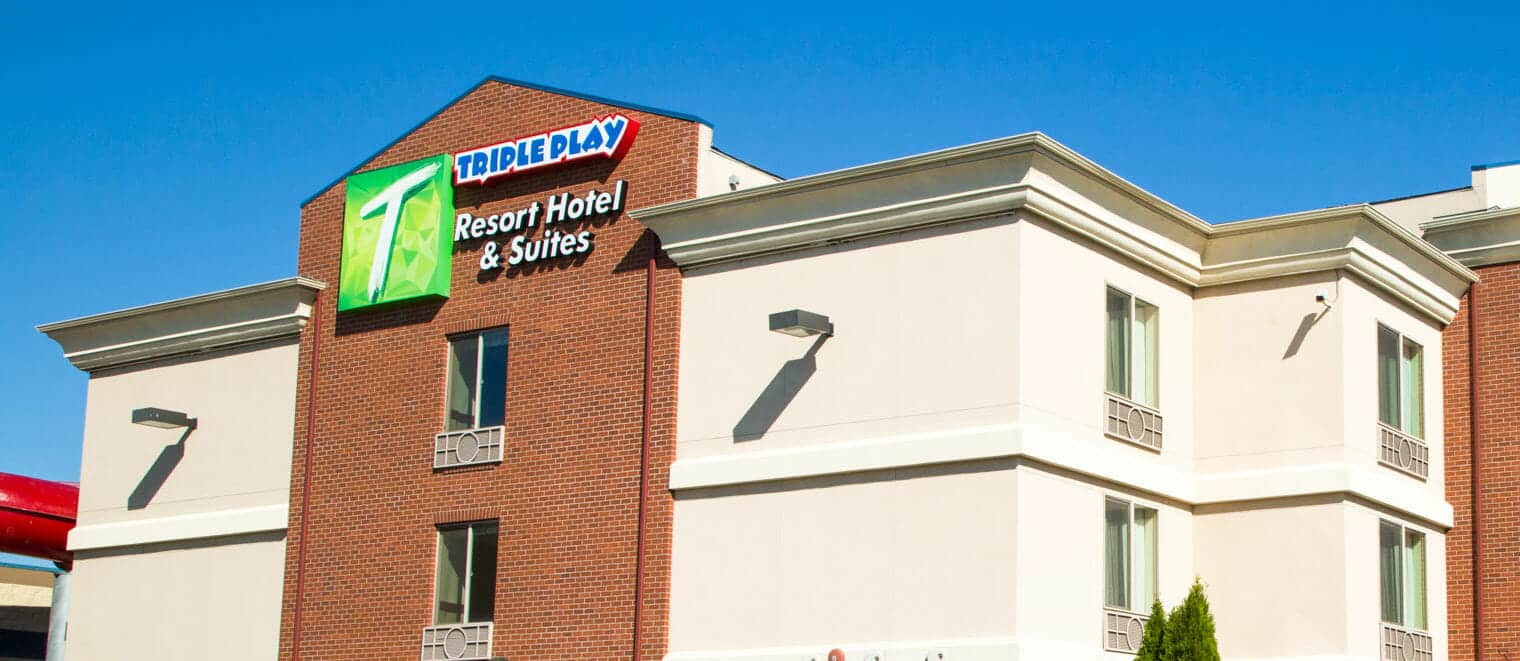 Triple Play Resort Hotel exterior view